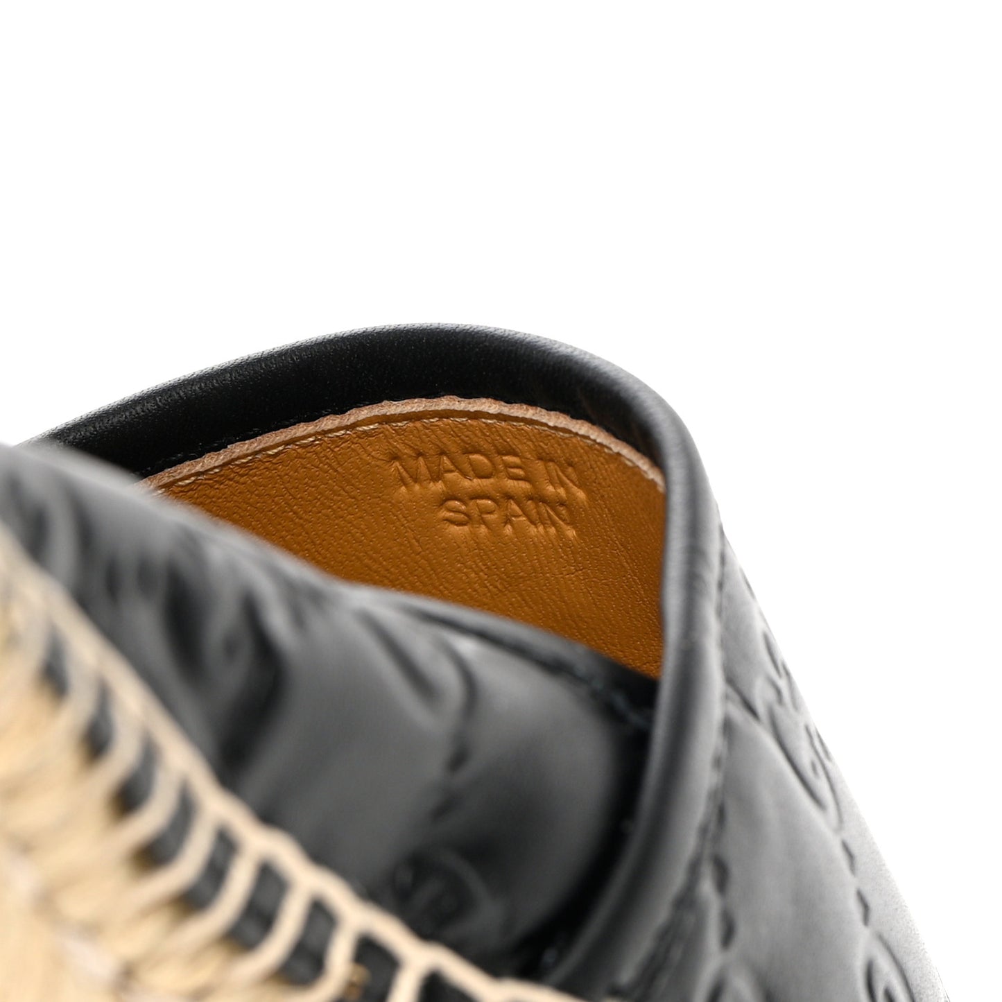 Guccissima Signature Espadrilles 37.5 Black