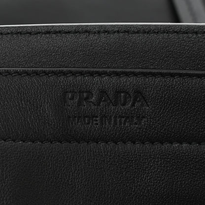 Prada Grace Lux Light Small Ouverture Shoulder Bag Black White 7 of 11
