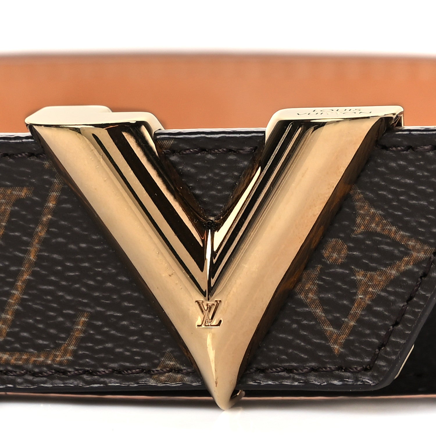 Louis Vuitton Monogram Essential V Belt 80 32 2 of 9