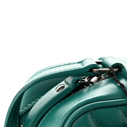 Saint Laurent Calfskin Matelasse Monogram Lou Camera Bag Green 12 of 16