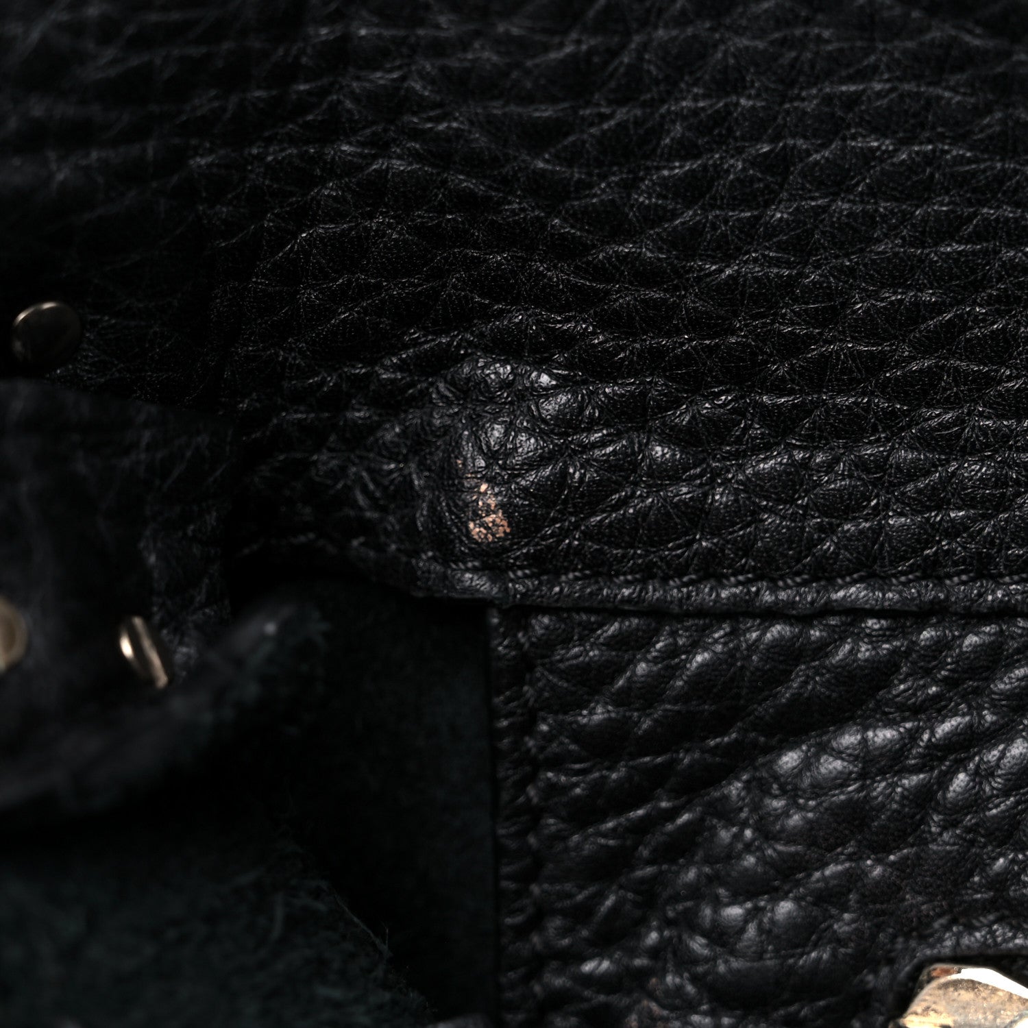 Valentino Garavani Pebbled Calfskin Large Rockstud Flip-Lock Messenger Bag Black 11 of 24