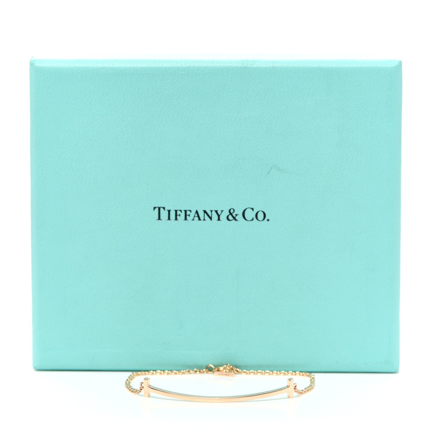 18K Rose Gold T Smile Bracelet