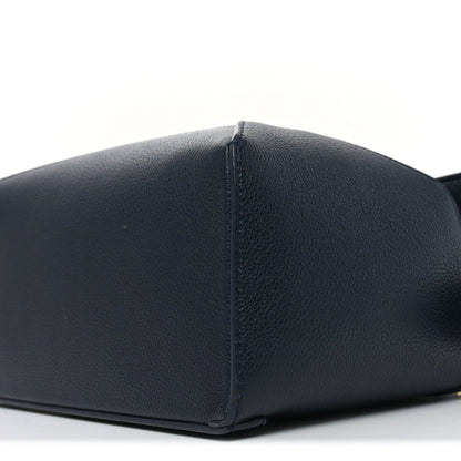 Loewe Soft Grained Calfskin Small Puzzle Edge Bag Navy 9 of 9