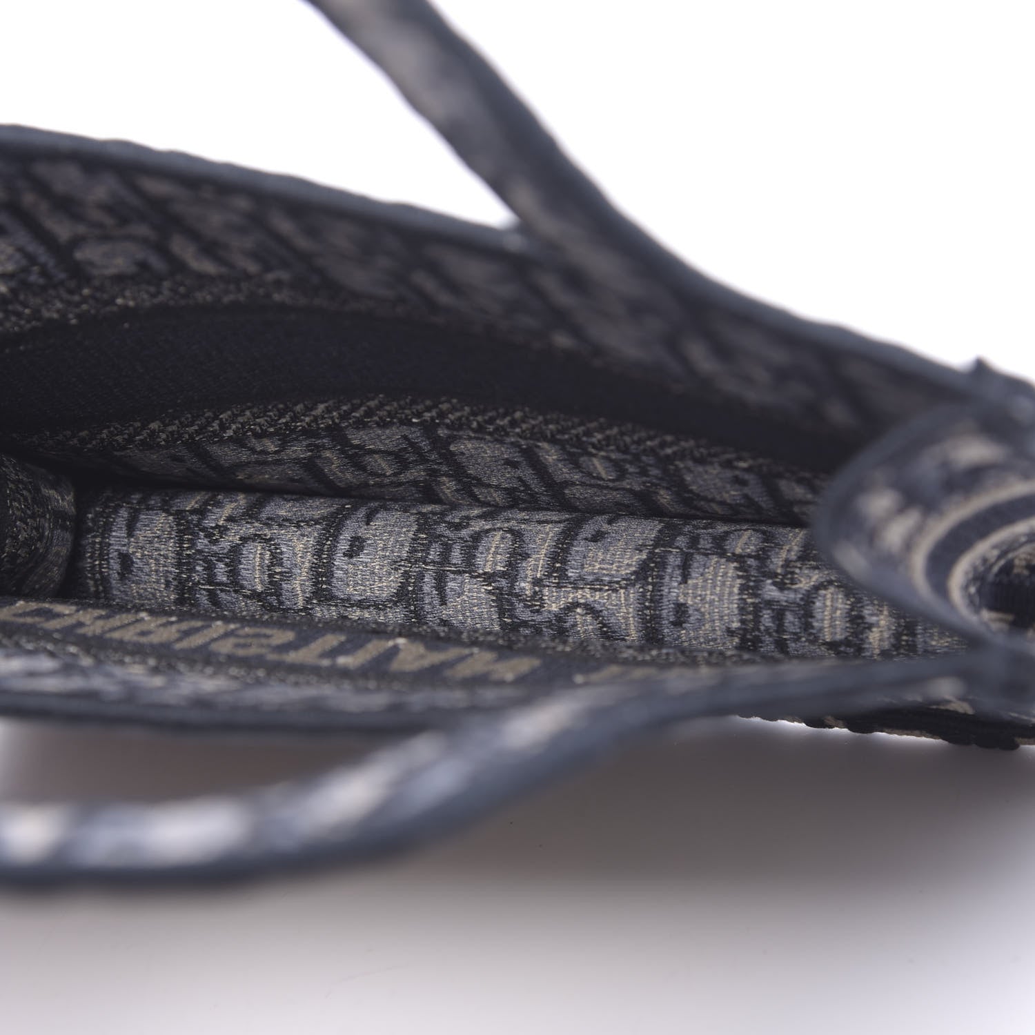 Christian Dior Oblique Mini Book Tote Blue Multicolor 5 of 11