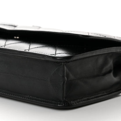 Chanel Calfskin Quilted Cambon Wallet on Chain WOC Black 11 of 13