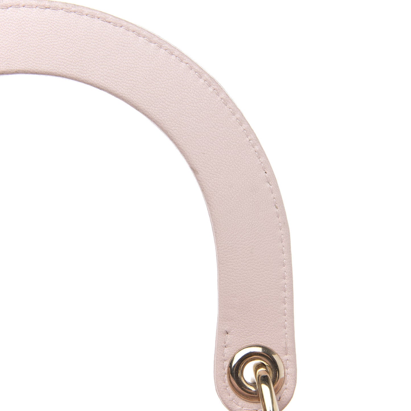 Lambskin Cannage Medium Lady Dior Light Pink