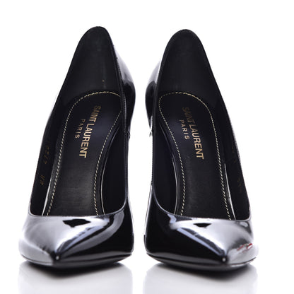 Saint Laurent Patent Opyum 110 Pumps 37.5 Black 2 of 10