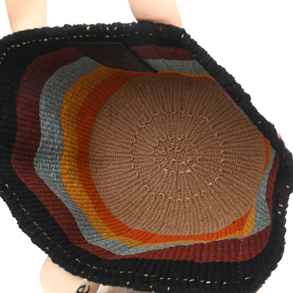 Chloe X MIFUKO Woven Large Woody Basket Tote Multicolor 5 of 11