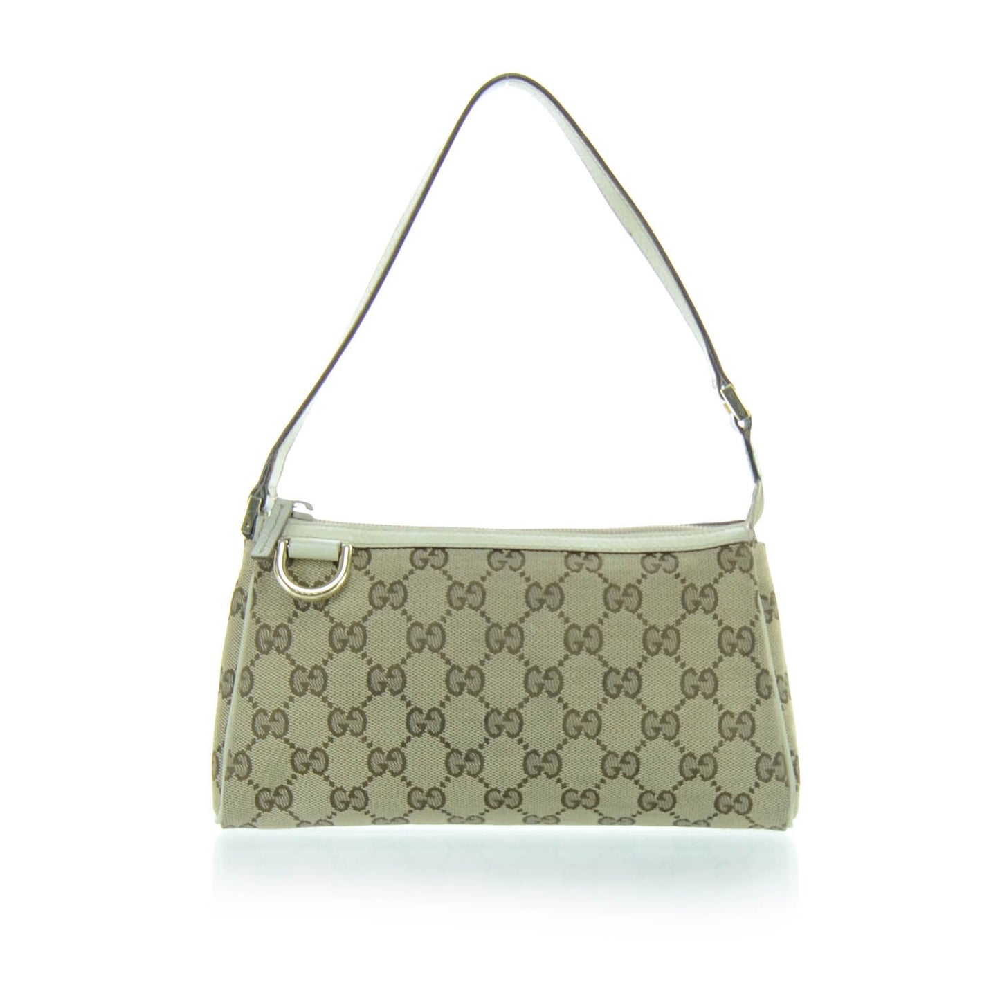Monogram D Ring Pochette Ivory