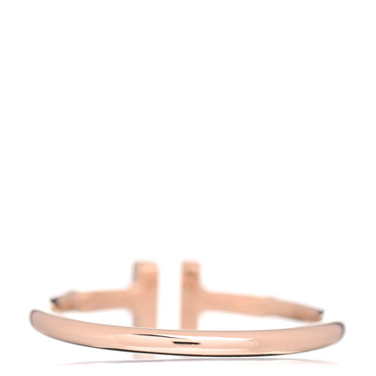 Tiffany 18K Rose Gold T Wire Ring 56 7.5 4 of 5