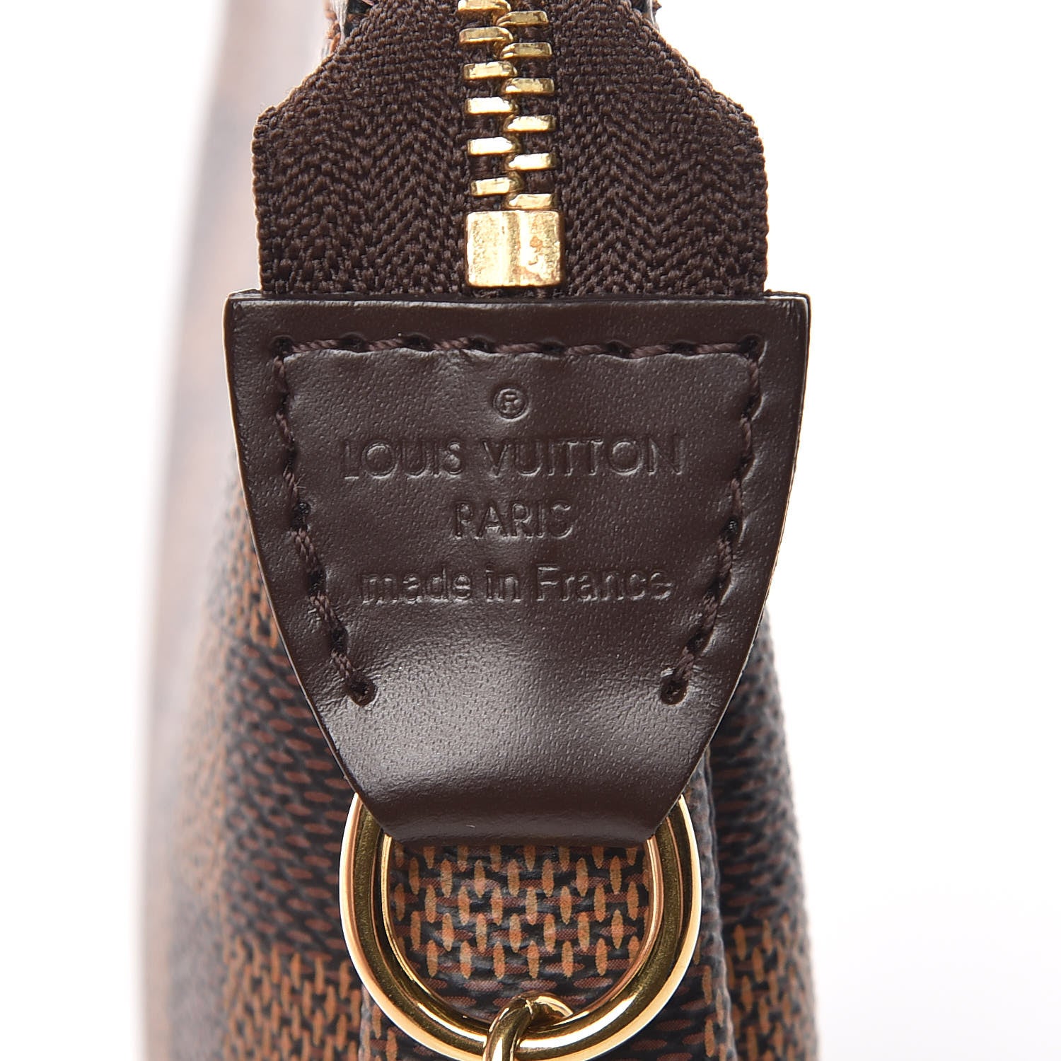 Louis Vuitton Damier Ebene Mini Pochette Accessories 6 of 8