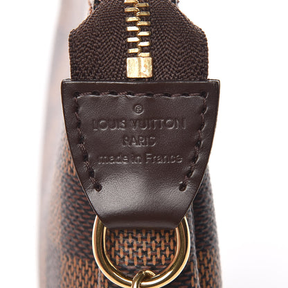 Louis Vuitton Damier Ebene Mini Pochette Accessories 6 of 8