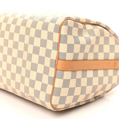 Louis Vuitton Damier Azur Speedy Bandouliere 30 10 of 10