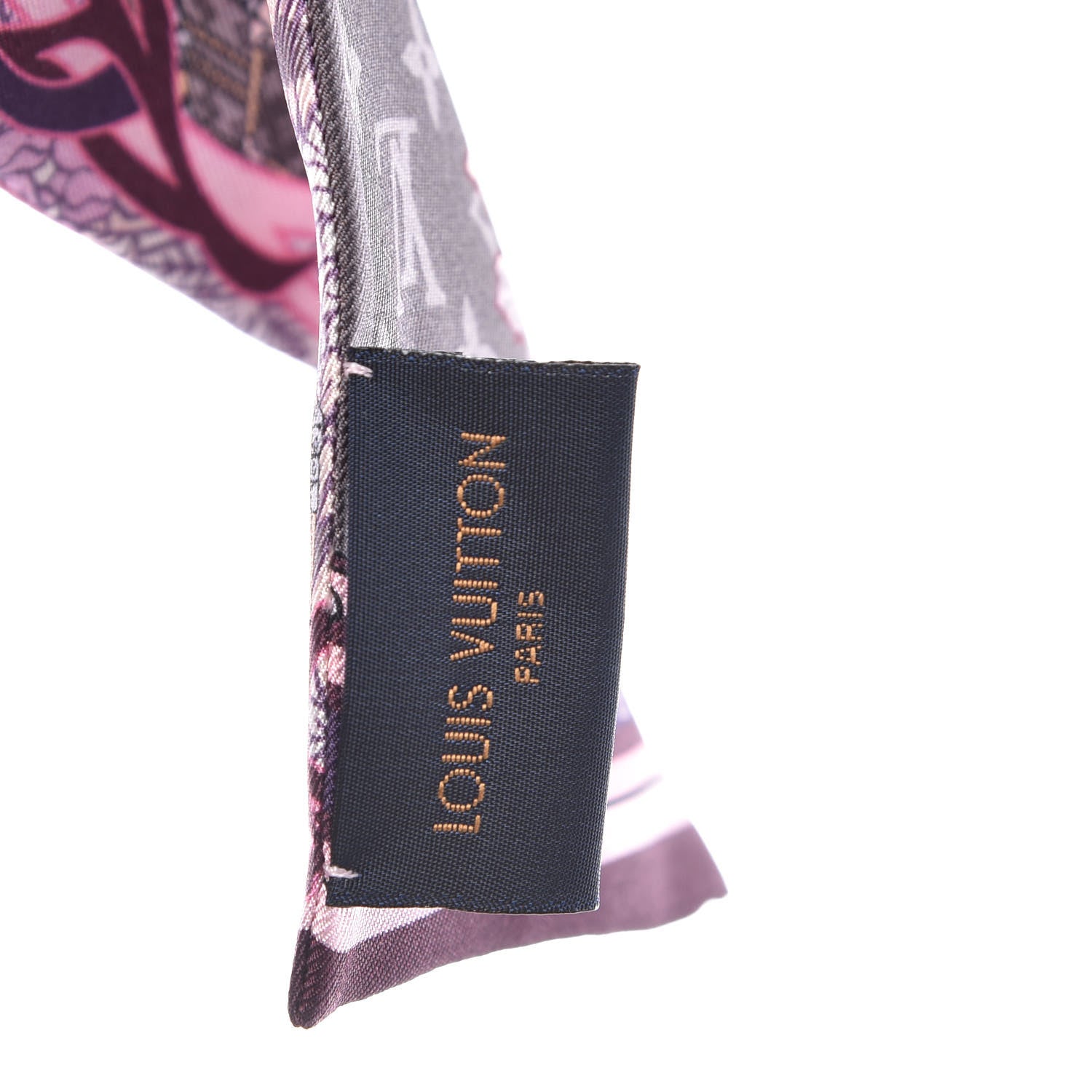 Louis Vuitton Silk Louis A Paris Bandeau Rose 4 of 5