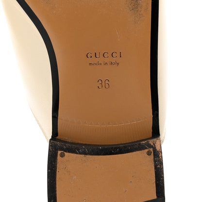 Gucci Malaga Kid Womens Princetown Slippers 36 Mystic White 6 of 9