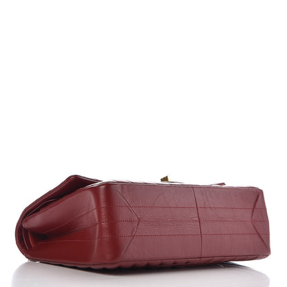 Chanel Aged Calfskin Chevron Quilted 2.55 Reissue 226 Flap Red 5 of 8