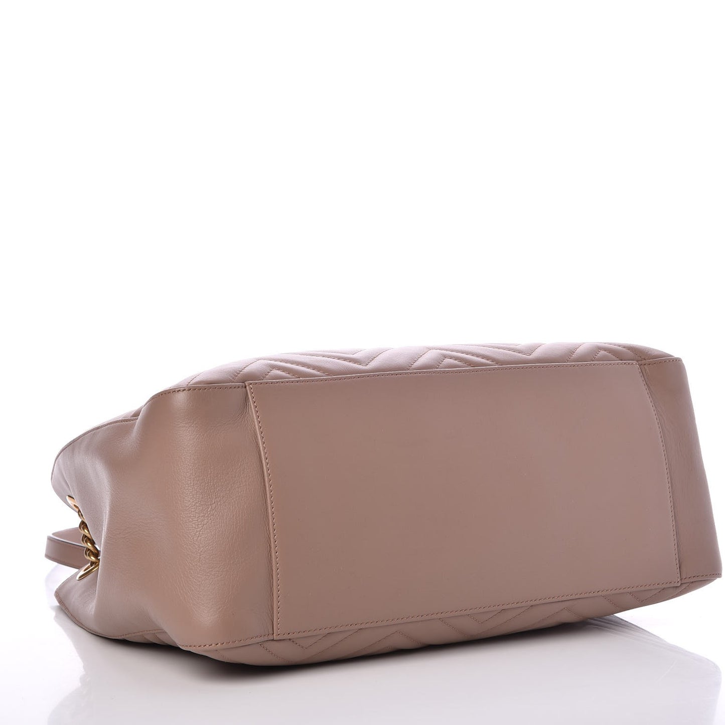 Calfskin Matelasse Medium GG Marmont Shoulder Tote Bag Porcelain Rose