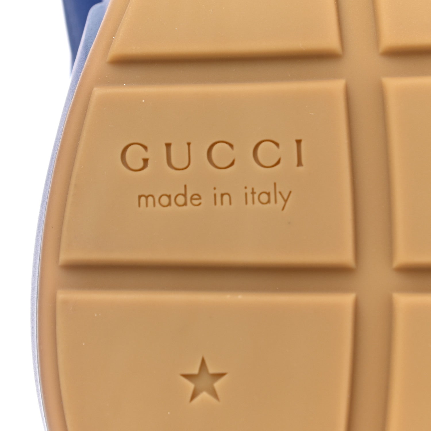 Gucci X MLB Calfskin NY Yankees Mens Rhyton Sneakers 10.5 Electric Blue 7 of 10
