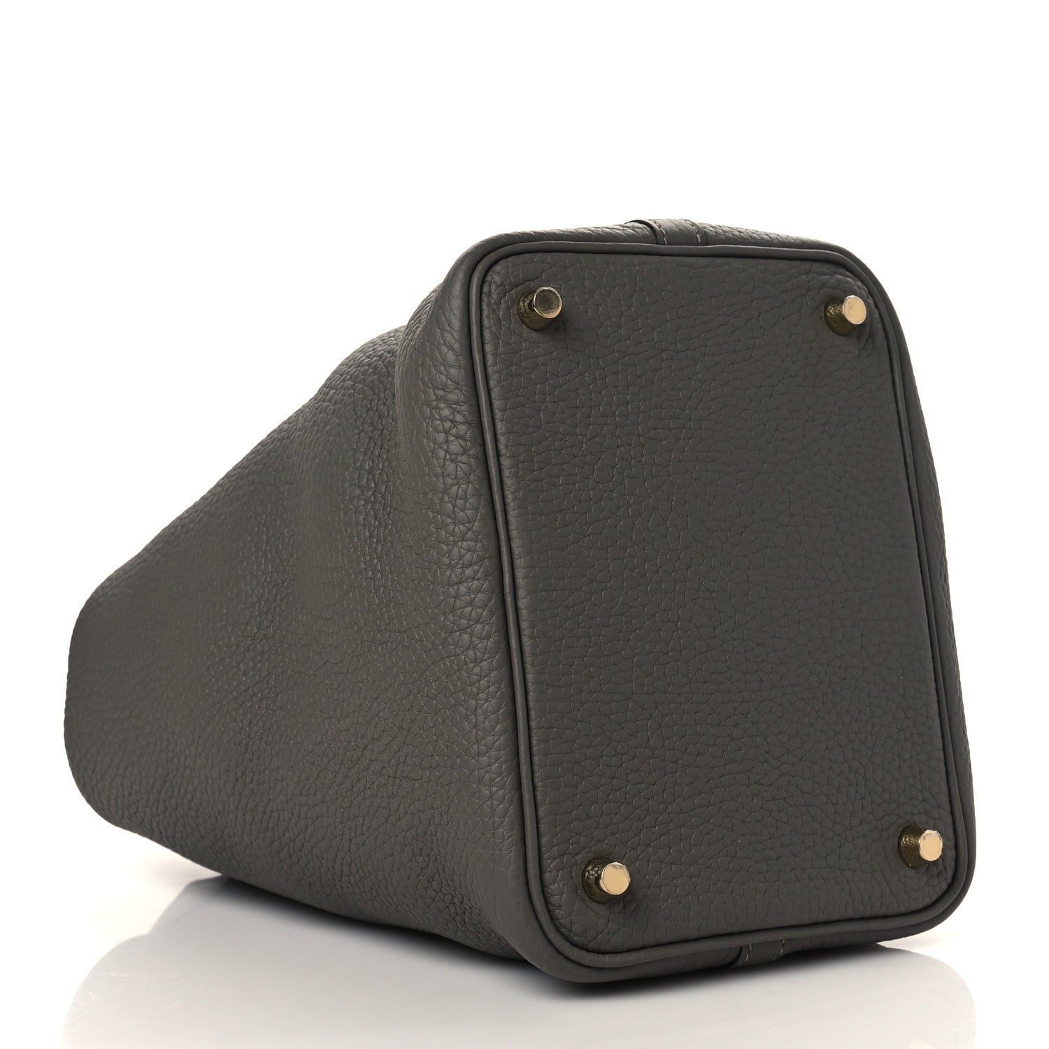 Hermes Taurillon Clemence Picotin Lock 18 PM Gris Meyer 4 of 9