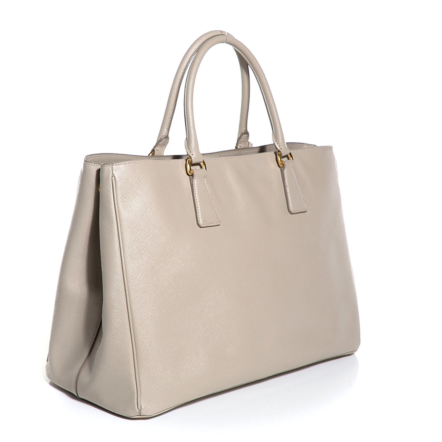 Prada Saffiano Lux Large Tote Pomice 3 of 10