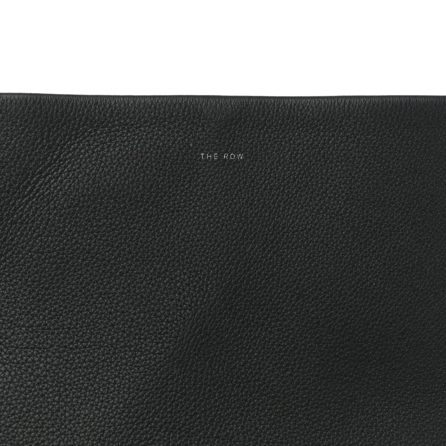 Grained Calfskin Large N/S Park Tote Black