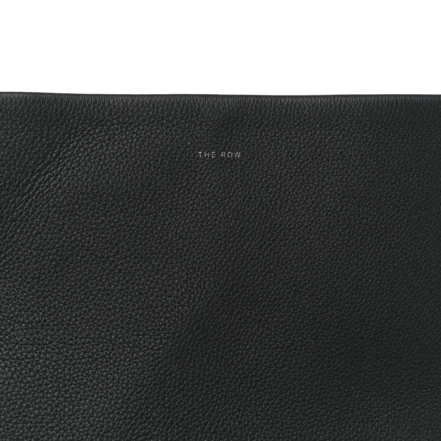The Row Grained Calfskin Large N/S Park Tote Black 8 of 10