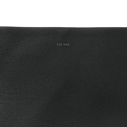 The Row Grained Calfskin Large N/S Park Tote Black 8 of 10