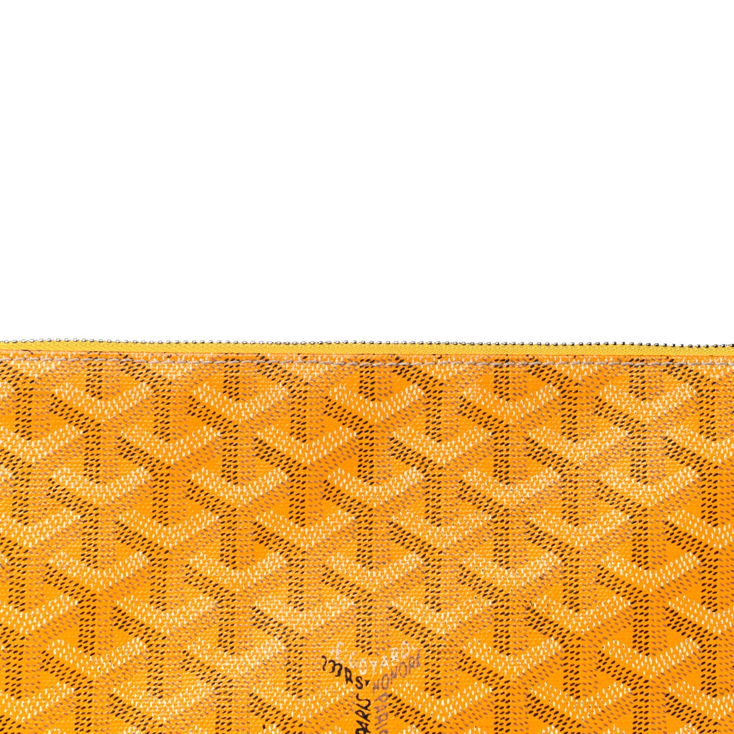 Goyardine Senat Pochette MM Yellow