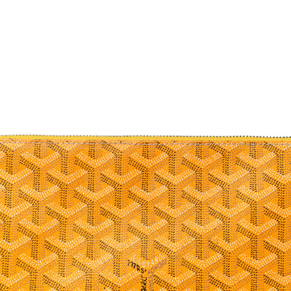 Goyard Goyardine Senat Pochette MM Yellow 8 of 20