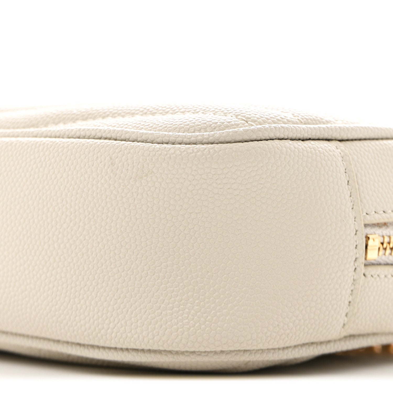 Saint Laurent Grain De Poudre Matelasse Monogram Mini Lou Camera Bag Crema Soft 9 of 9