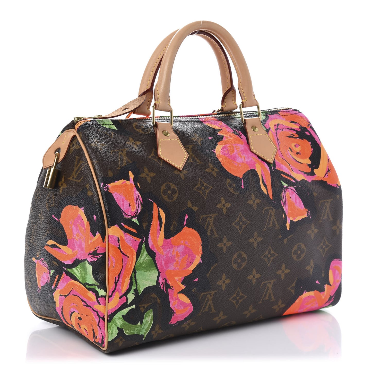 Monogram Roses Speedy 30
