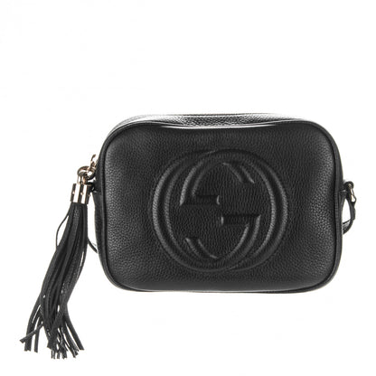 Gucci Pebbled Calfskin Small Soho Disco Bag Black 1 of 7