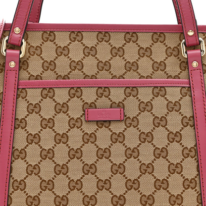 Gucci GG Monogram Medium Joy Tote Peonia Flower 9 of 11