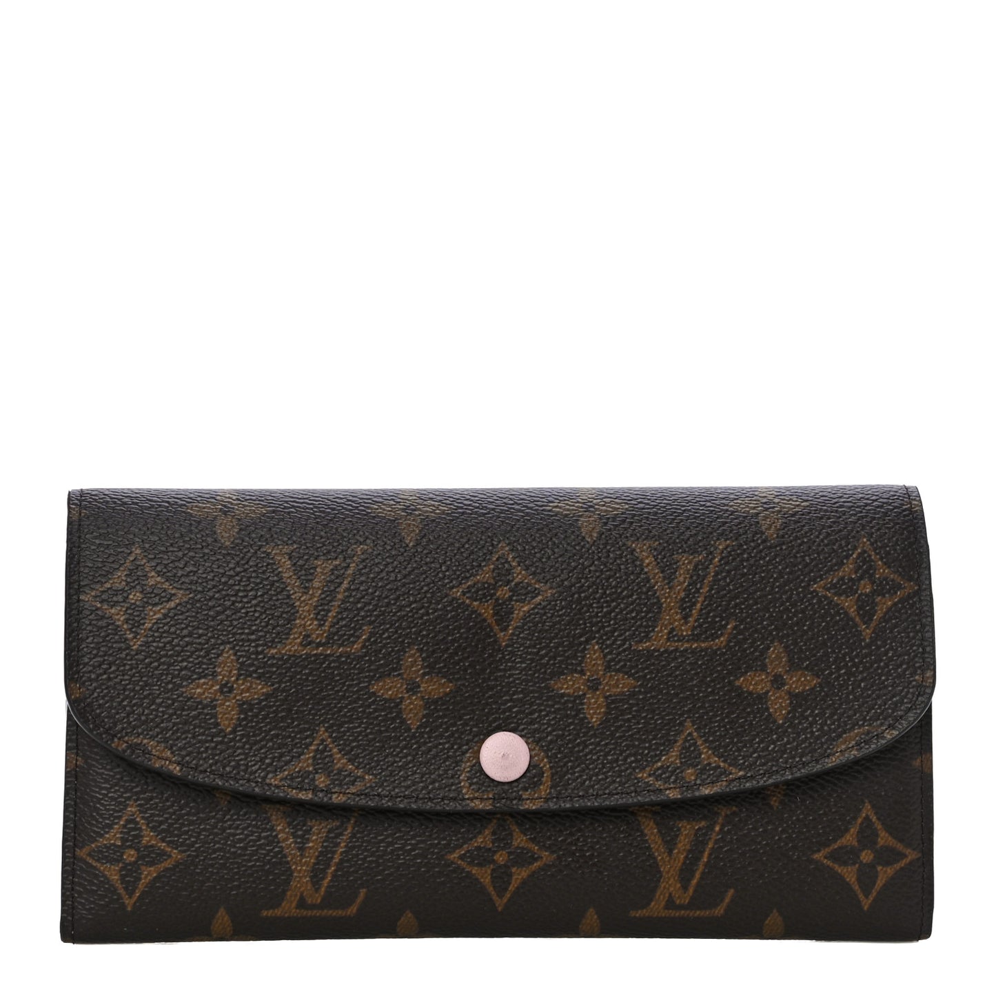 Monogram Emilie Wallet Rose Ballerine