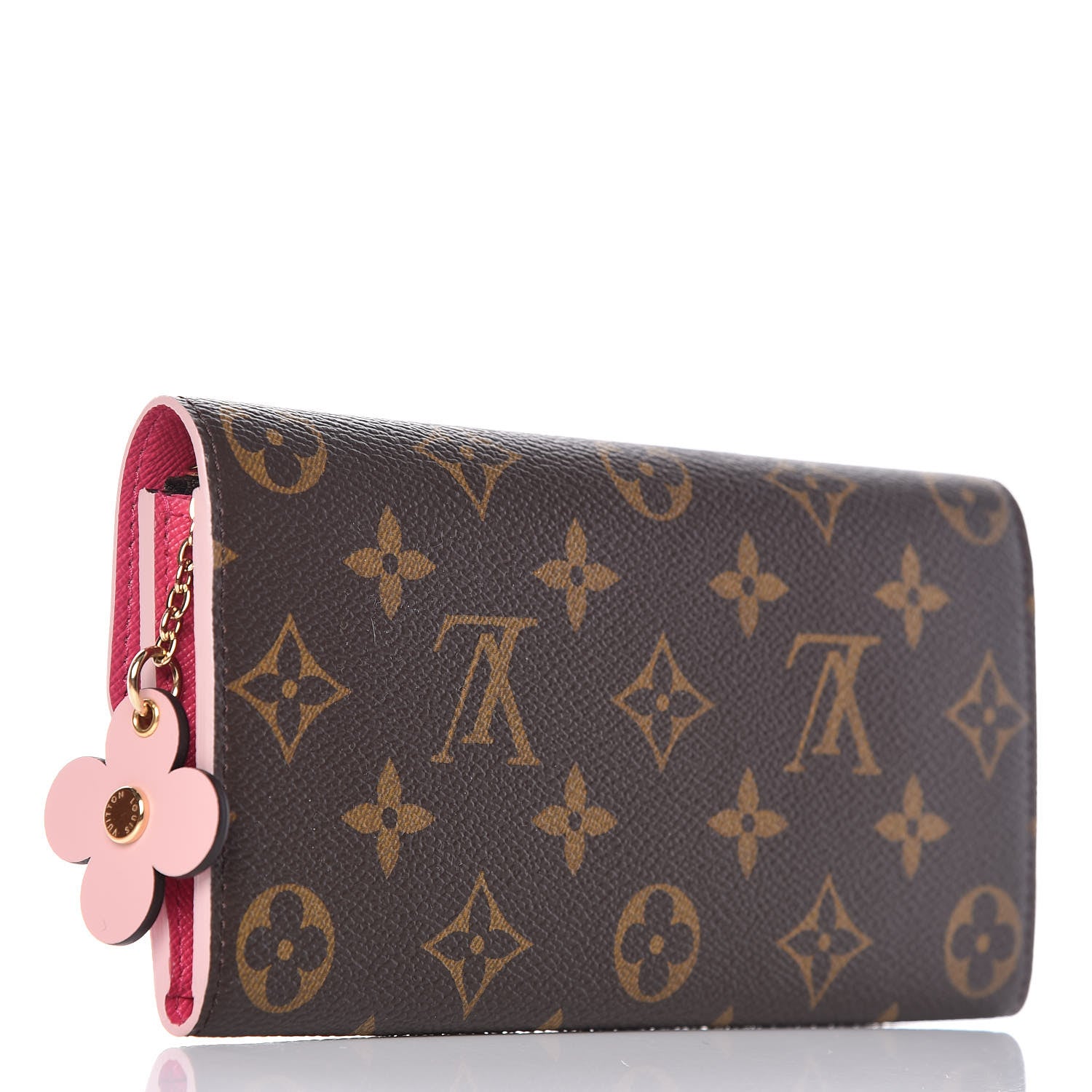 Louis Vuitton Monogram Bloom Flower Emilie Wallet 3 of 8