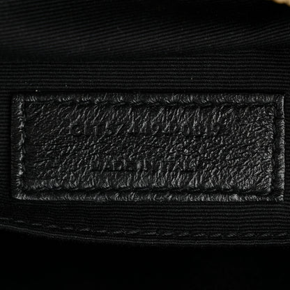 Saint Laurent Calfskin Matelasse Monogram Lou Camera Bag Black 7 of 10
