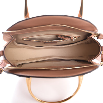 Chloe Goatskin Suede Medium Pixie Bag Nougat 5 of 7