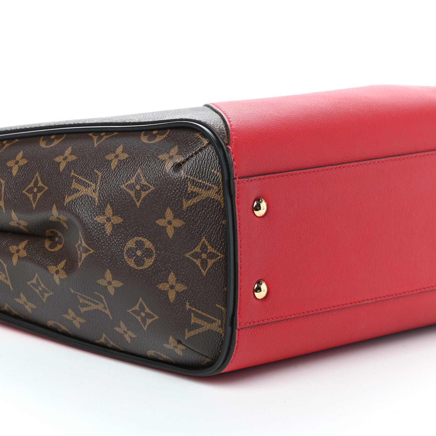 Louis Vuitton Calfskin Monogram Kimono Tote Cherry 8 of 9