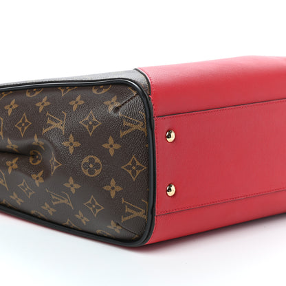 Louis Vuitton Calfskin Monogram Kimono Tote Cherry 8 of 9