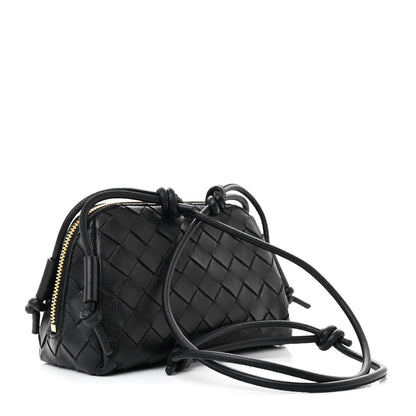 Bottega Veneta Nappa Intrecciato Concert Pouch Black 3 of 11