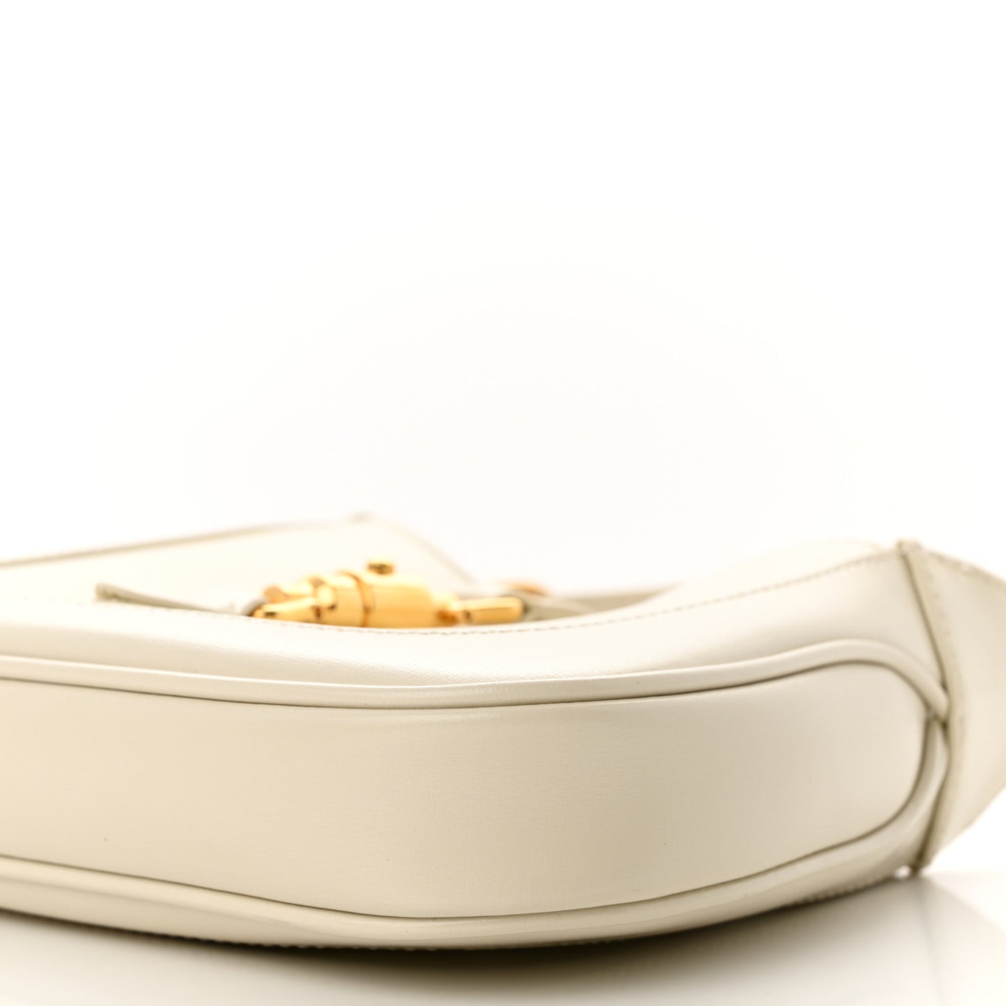 Boarded Dyana Lux Calfskin Mini Jackie 1961 Hobo Mystic White