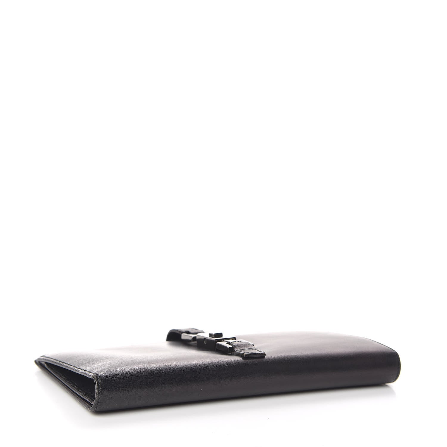 Gucci Smooth Calfskin Continental Bardot Wallet Black 4 of 7