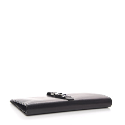 Gucci Smooth Calfskin Continental Bardot Wallet Black 4 of 7