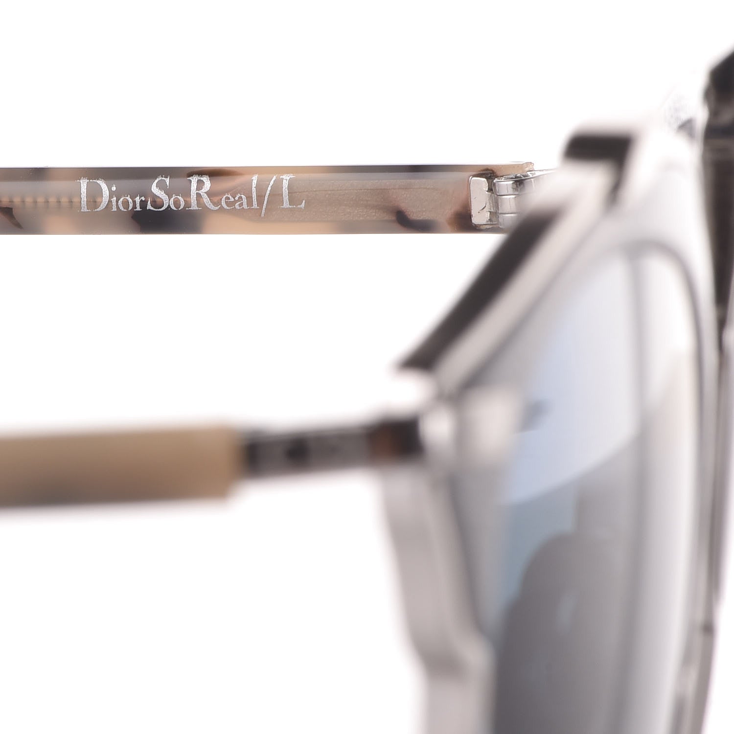 Christian Dior So Real Sunglasses Ruthenium Light Havana 5 of 8