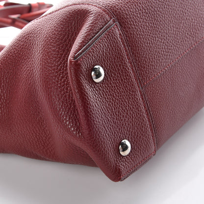 Louis Vuitton Cuir Taurillon Soft Lockit PM Griotte 5 of 10