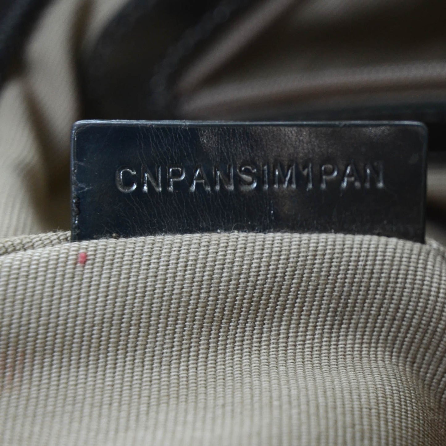 Metallic Calfskin Nova Check Tote