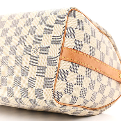 Louis Vuitton Damier Azur Speedy Bandouliere 25 10 of 11