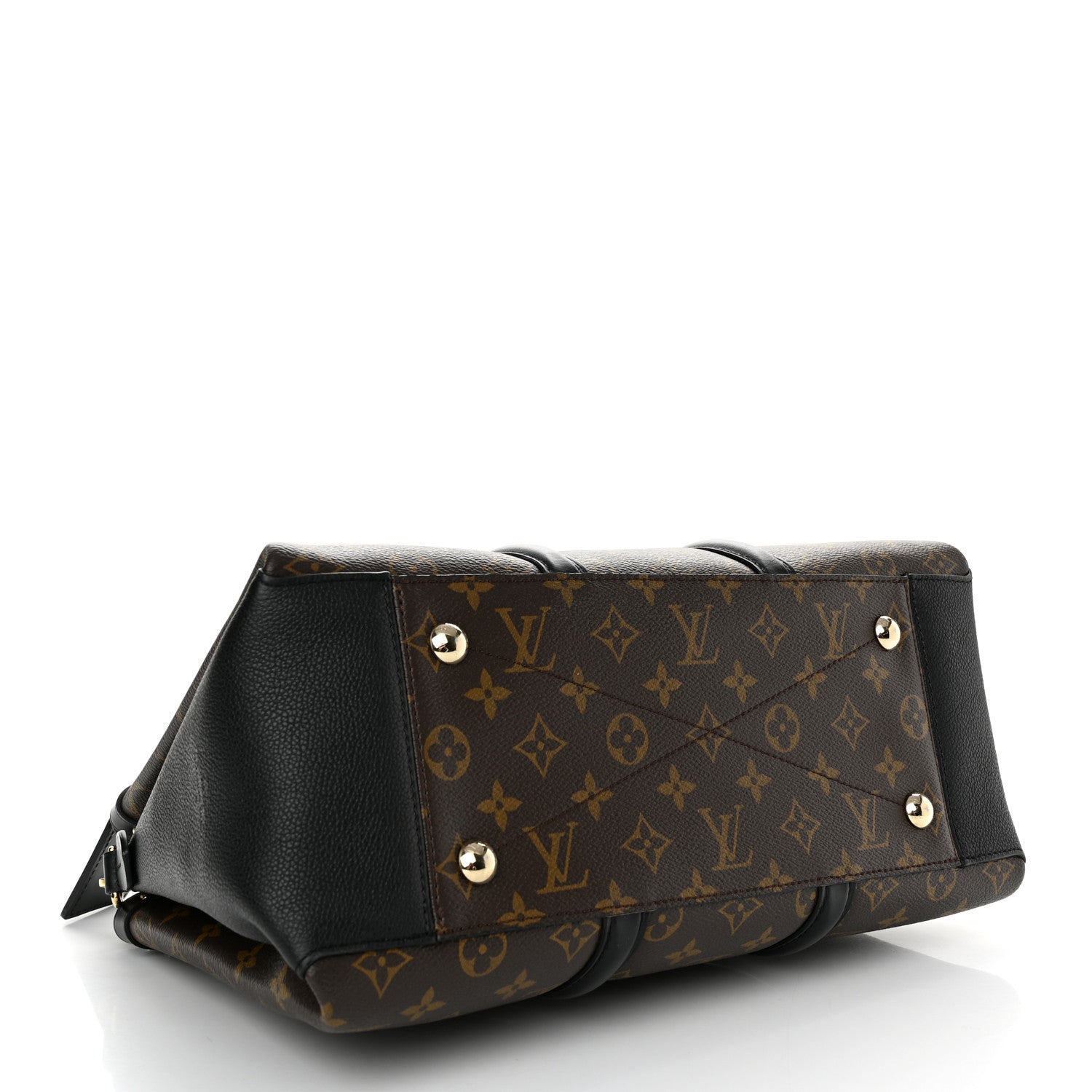 Louis Vuitton Monogram Soufflot MM Black 4 of 11