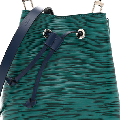 Louis Vuitton Epi Neonoe BB Emerald Green Indigo 8 of 10