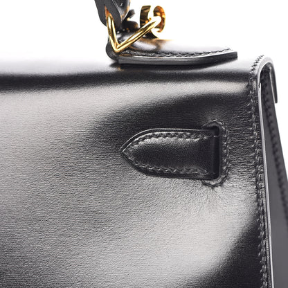 Hermes Box Kelly Sellier 28 Black 32 of 40